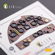 3D Decals Aircraft Gloster Gladiator Mk.II interior (for ICM model kit) Scale 1:32 KeliK K32001 United Kingdom (WW2)