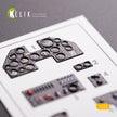 3D Decals Aircraft Curtiss P-40N interior (for Trumpeter model kit) Scale 1:32 KeliK K32002 USA (WW2)