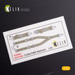 3D Decals Aircraft Curtiss P-40N interior (for Trumpeter model kit) Scale 1:32 KeliK K32002 USA (WW2)