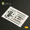 3D Decals Aircraft Mig-29A 9-12 Fulcrum (for Trumpeter model kit) Scale 1:32 KeliK K32006 Ukraine/USSR