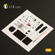 3D Decals Aircraft Mig-29A 9-12 Fulcrum (for Trumpeter model kit) Scale 1:32 KeliK K32006 Ukraine/USSR