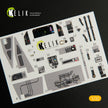 3D Decals Aircraft F-35C Interior (for Trumpeter model kit) Scale 1:32 KeliK K32009 USA