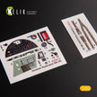 3D Decal Interior Hawker Hurricane Mk.IIB (for Revell plastic model kit) Scale 1:32 KeliK K32012 United Kingdom (WW2)