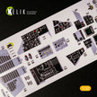 3D Decal Interior Grumman F-14D Super Tomcat (for Trumpeter plastic model kit) Scale 1:32 KeliK K32014 USA