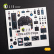 3D Decal Interior Junkers Ju 87 D/G Stuka (for Trumpeter plastic model kit) Scale 1:32 KeliK K32016 Germany (WW2)