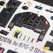3D Decal Interior Junkers Ju 87 D/G Stuka (for Trumpeter plastic model kit) Scale 1:32 KeliK K32016 Germany (WW2)