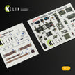 3D Decal Interior Mitsubishi A6M2b Zero Fighter (for Tamiya plastic model kit) Scale1:32 KeliK K32017 Japan (WW2)