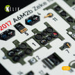 3D Decal Interior Mitsubishi A6M2b Zero Fighter (for Tamiya plastic model kit) Scale1:32 KeliK K32017 Japan (WW2)