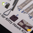 3D Decal Interior Vought OS2U Kingfisher (for Kitty Hawk/Zimi plastic model kit) Scale 1:32 KeliK K32018 USA (WW2)