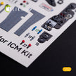 3D Decal Interior Fiat CR.42 LW (for ICM plastic model kit) Scale 1:32 KeliK K32019 Italy (WW2)