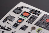Grumman A-6A Intruder. Interior 3D Decals (for Trumpeter Aircraft model kit) Scale 1:32 KeliK K32023