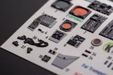 Grumman A-6A Intruder. Interior 3D Decals (for Trumpeter Aircraft model kit) Scale 1:32 KeliK K32023