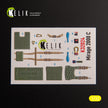 Mirage 2000C. Interior 3D Decals (for Kitty Hawk / Zimimodel Aircraft model kit) Scale 1:32 KeliK K32024