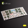 Dassault Mirage 2000DD/N. Interior 3D Decals (for Kitty Hawk / Zimimodel Aircraft model kit) Scale 1:32 KeliK K32025