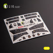 Dassault Mirage 2000DD/N. Interior 3D Decals (for Kitty Hawk / Zimimodel Aircraft model kit) Scale 1:32 KeliK K32025