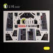 Lockheed Martin F-16I Sufa. Interior 3D Decals (for Academy Aircraft model kit) Scale 1:32 KeliK K32026