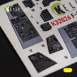 Lockheed Martin F-16I Sufa. Interior 3D Decals (for Academy Aircraft model kit) Scale 1:32 KeliK K32026