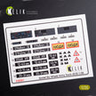 3D Decals Interior and Exterior Kamaz 4310 (for any plastic model kit) Scale 1:35 KeliK K35001 Ukraine/USSR