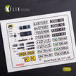 3D Decals Interior + Exterior ZiL-131 series (for any plastic model kit) Scale 1:35 KeliK K35002 Ukraine/USSR