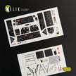3D Decals Interior Helicopters Mi-17 NATO Black version (for Trumpeter plastic model kit) Scale 1:35 KeliK K35005 Ukraine/USSR
