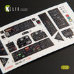 3D Decals Interior Helicopters Mi-17 NATO Black version (for Trumpeter plastic model kit) Scale 1:35 KeliK K35005 Ukraine/USSR