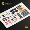 3D Decals Interior GAZ 694x4 Utility Truck (for Bronco plastic model kit) Scale 1:35 KeliK K35007 USSR (WW2)