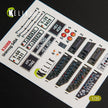 3D Decals Interior Unimog 404 (for ICM plastic model kit) Scale 1:35 KeliK K35008 Germany