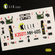 3D Decals Interior Helicopters Sikorsky MH-60S Knight Hawk (for Kitty Hawk / Zimimodel plastic model kit) Scale 1:35 KeliK K35011 USA