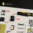3D Decals Interior Helicopters Sikorsky SH-60F Ocean Hawk (for Kitty Hawk / Zimimodel plastic model kit) Scale 1:35 KeliK K35012 USA