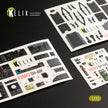 3D Decals Interior Helicopters Sikorsky SH-60F Ocean Hawk (for Kitty Hawk / Zimimodel plastic model kit) Scale 1:35 KeliK K35012 USA