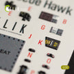 3D Decals Interior Helicopters HH-60H Rescue Hawk (for Kitty Hawk / Zimimodel plastic model kit) Scale 1:35 KeliK K35016 USA