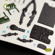 3D Decals Interior Helicopters HH-60H Rescue Hawk (for Kitty Hawk / Zimimodel plastic model kit) Scale 1:35 KeliK K35016 USA