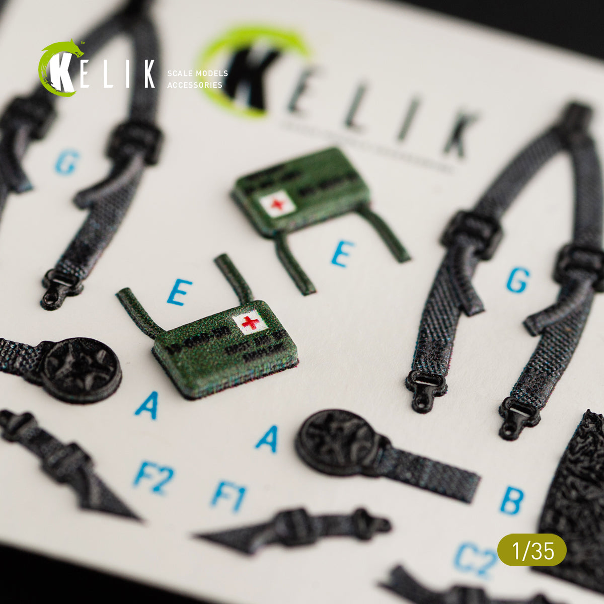3D Decals Interior Helicopters HH-60H Rescue Hawk (for Kitty Hawk / Zimimodel plastic model kit) Scale 1:35 KeliK K35016 USA