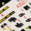 3D Decals Interior Helicopters HH-60G Pave Hawk (for Kitty Hawk / Zimimodel plastic model kit) Scale 1:35 KeliK K35017 USA