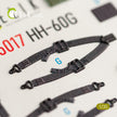 3D Decals Interior Helicopters HH-60G Pave Hawk (for Kitty Hawk / Zimimodel plastic model kit) Scale 1:35 KeliK K35017 USA