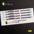3D Decals Kozak-2 Ukrainian MRAP (for ICM Plastic Model Kit) Scale 1:35 KeliK K35020 Ukraine