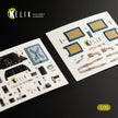 3D Decals Interior Helicopters Bell AH-1G Cobra (for ICM Plastic Model Kit) Scale 1:35 KeliK K35021 USA