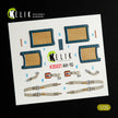 3D Decals Interior Helicopters Bell AH-1G Cobra (for ICM Plastic Model Kit) Scale 1:35 KeliK K35021 USA