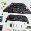 3D Decals Interior Helicopters Bell AH-1G Cobra (for ICM Plastic Model Kit) Scale 1:35 KeliK K35021 USA