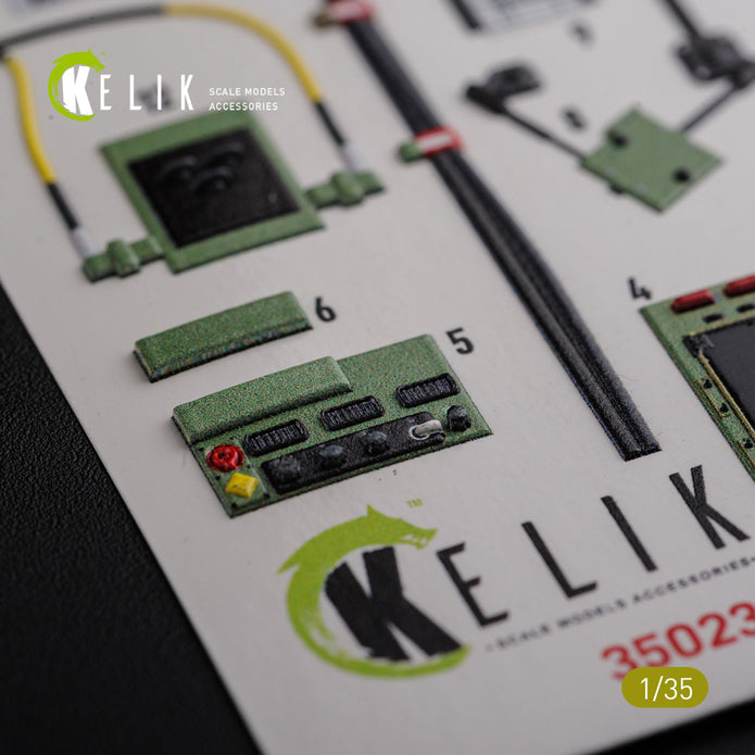 3D Decal Interior and classic Decal M142 HIMARS (for Trumpeter Plastic Model Kit) Scale 1:35 KeliK K35023 USA