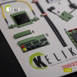 3D Decal Interior and classic Decal M142 HIMARS (for Trumpeter Plastic Model Kit) Scale 1:35 KeliK K35023 USA