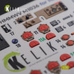 3D Decal Interior HUMVEE HMMWV M1036 with TOW Desert version (for Italeri Plastic Model Kit) Scale 1:35 KeliK USA