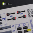 3D Decal Interior HUMVEE HMMWV M1036 with TOW Desert version (for Italeri Plastic Model Kit) Scale 1:35 KeliK USA