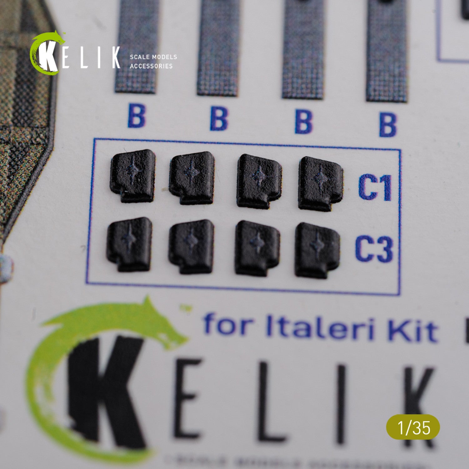 3D Decal Interior HUMVEE HMMWV M1036 with TOW Desert version (for Italeri Plastic Model Kit) Scale 1:35 KeliK USA