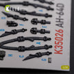 3D Decals interior Helicopters McDonnell Douglas AH-64D Apache (for Meng Plastic Model Kit) Scale 1:35 KeliK K35026 USA