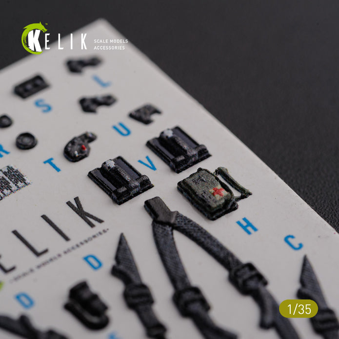 3D Decals interior Helicopters McDonnell Douglas AH-64D Apache (for Meng Plastic Model Kit) Scale 1:35 KeliK K35026 USA