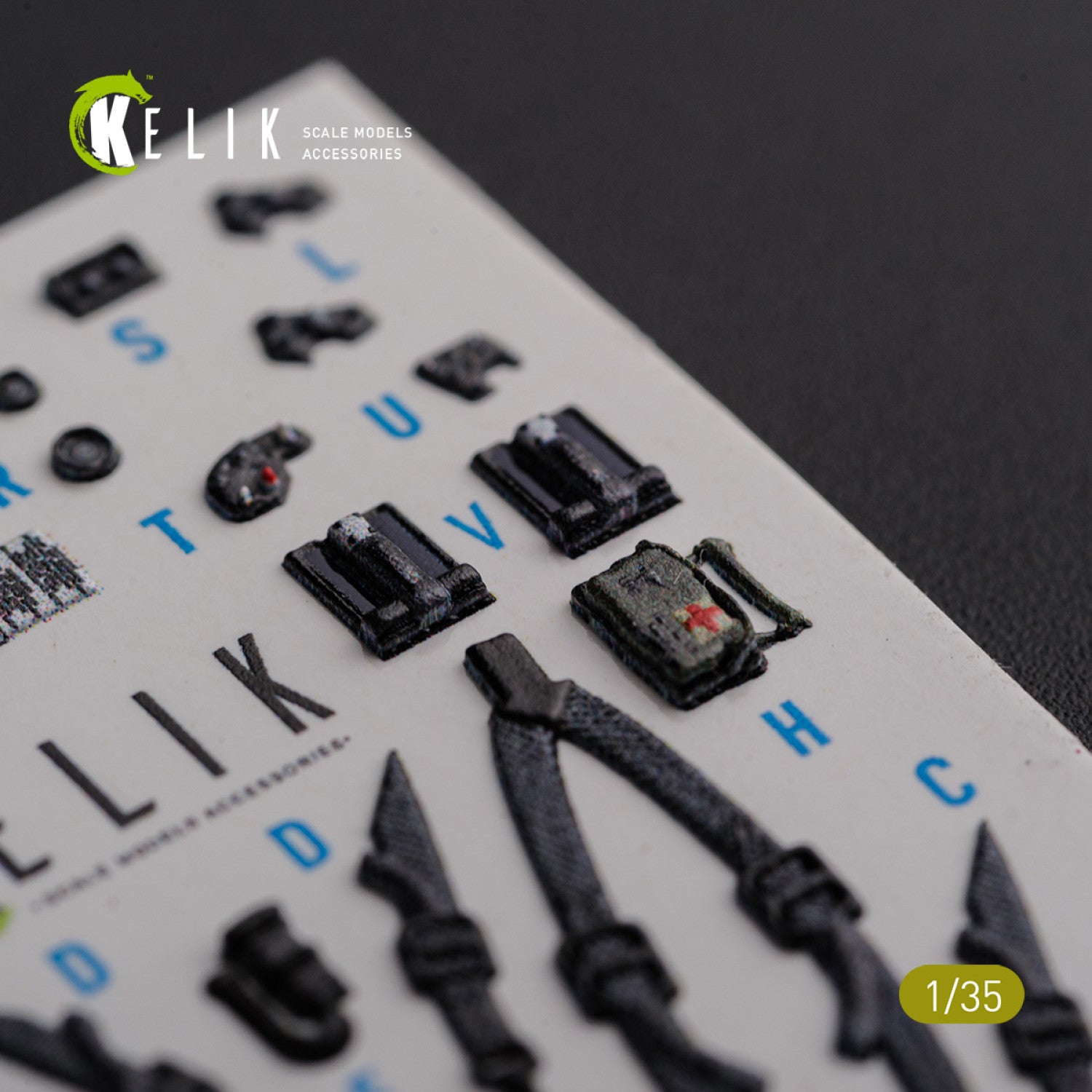 3D Decals interior Helicopters McDonnell Douglas AH-64D Apache (for Meng Plastic Model Kit) Scale 1:35 KeliK K35026 USA