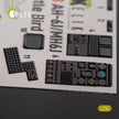 AH-6J/MH6J Little Bird. Interior 3D Decals (for Kitty Hawk / Zimimodel Helicopter model kit) Scale 1:35 KeliK K35033