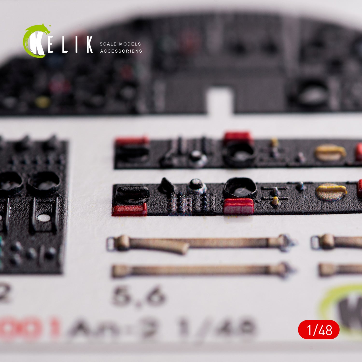 3D Decals Interior Aircraft AN-2 Colt (for HobbyBoss model kit) Scale 1:48 KeliK K48001 Ukraine/USSR