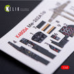 3D Decals Interior Messerschmitt Aircraft ME-262A1 (for Tamiya scale kit) Scale 1:48 KeliK K48004 Germany (WW2)